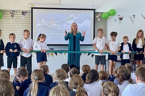 Roz at Lea and Garsdon School