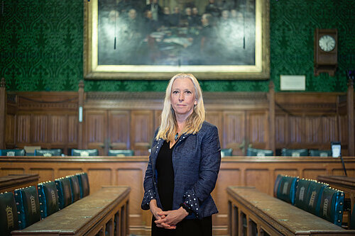 Roz Savage MP for South Cotswolds in Parliament